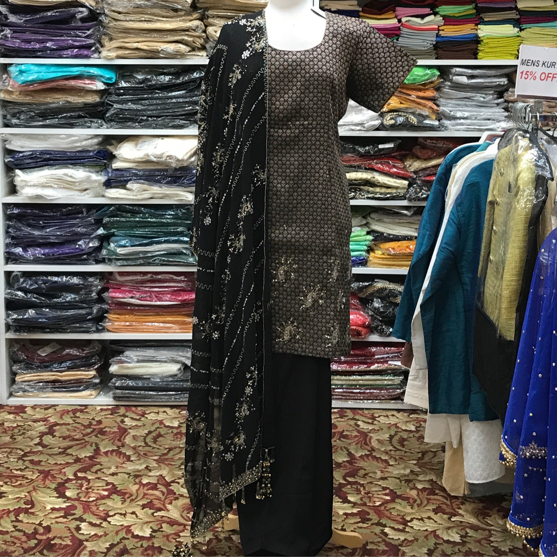 Kurta Shalwar Dupatta Size 44