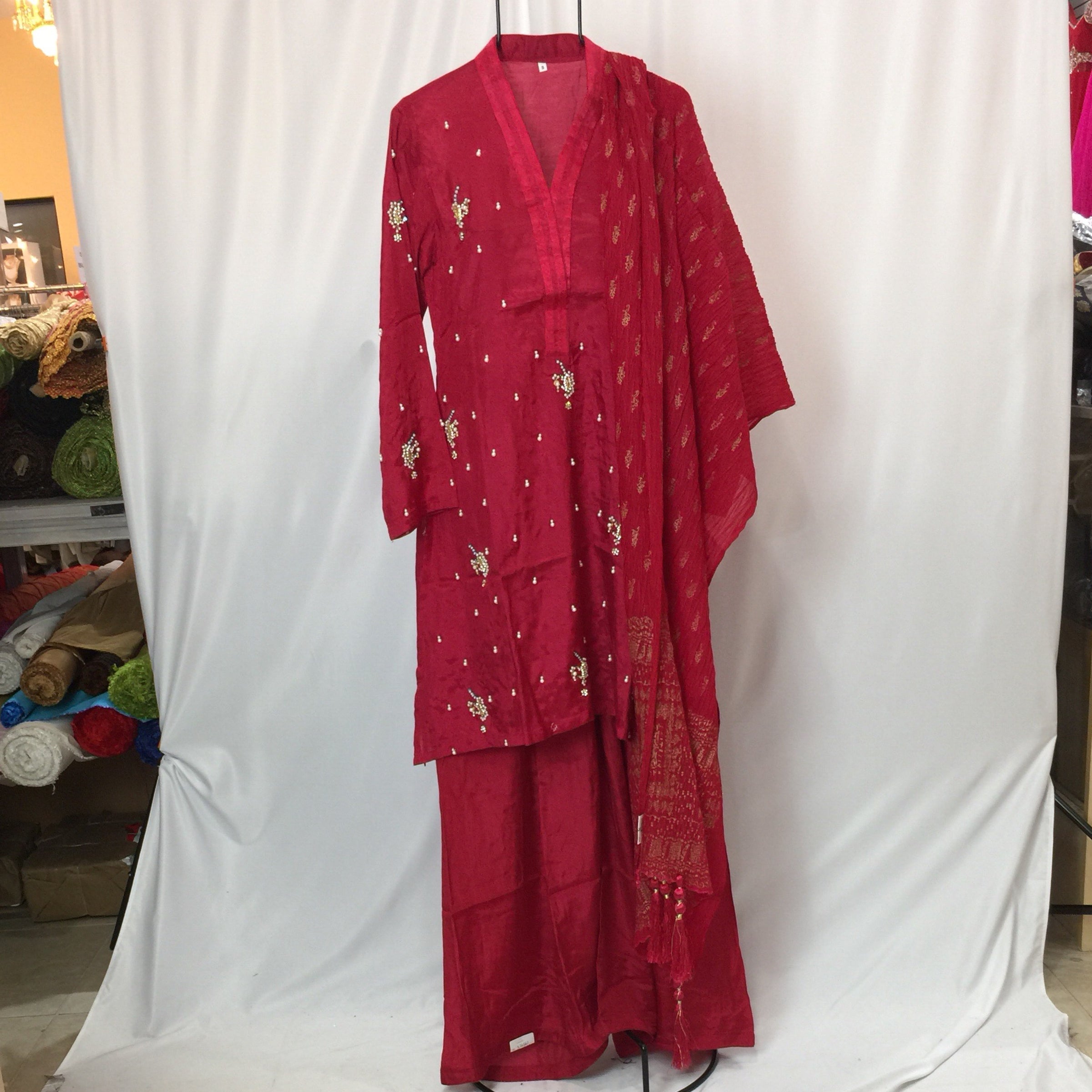Anarkali Churidar Dupatta Size 32