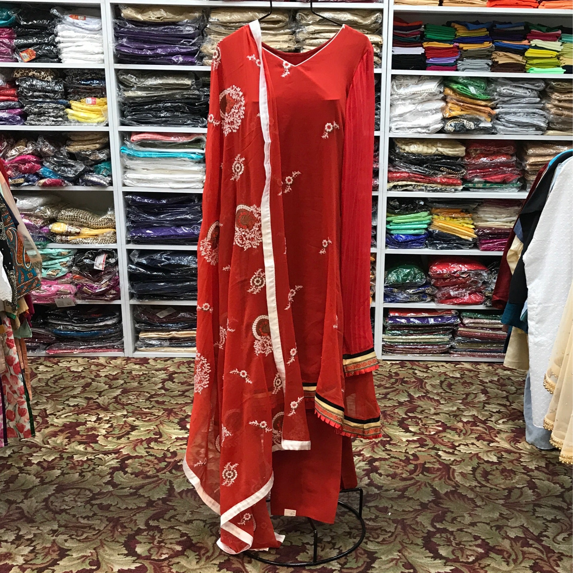 Kurta Pants Dupatta Size 38