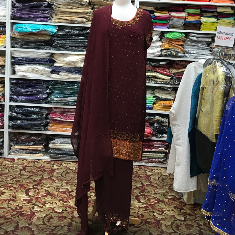 Kurta Shalwar Dupatta Size 46