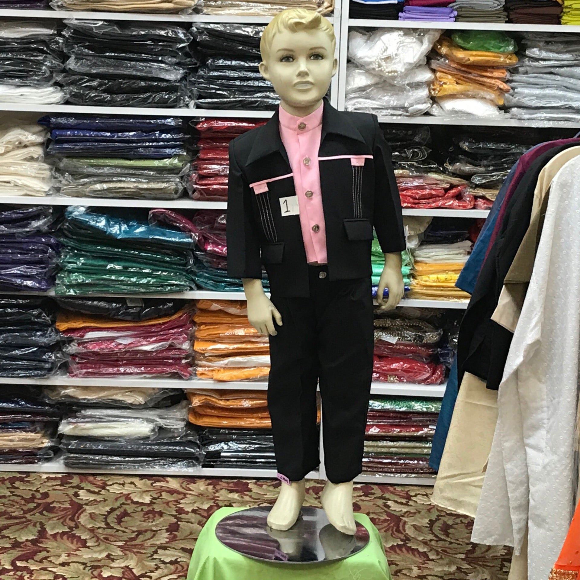 Boys  With Vest Coat Suit Pants Size 1