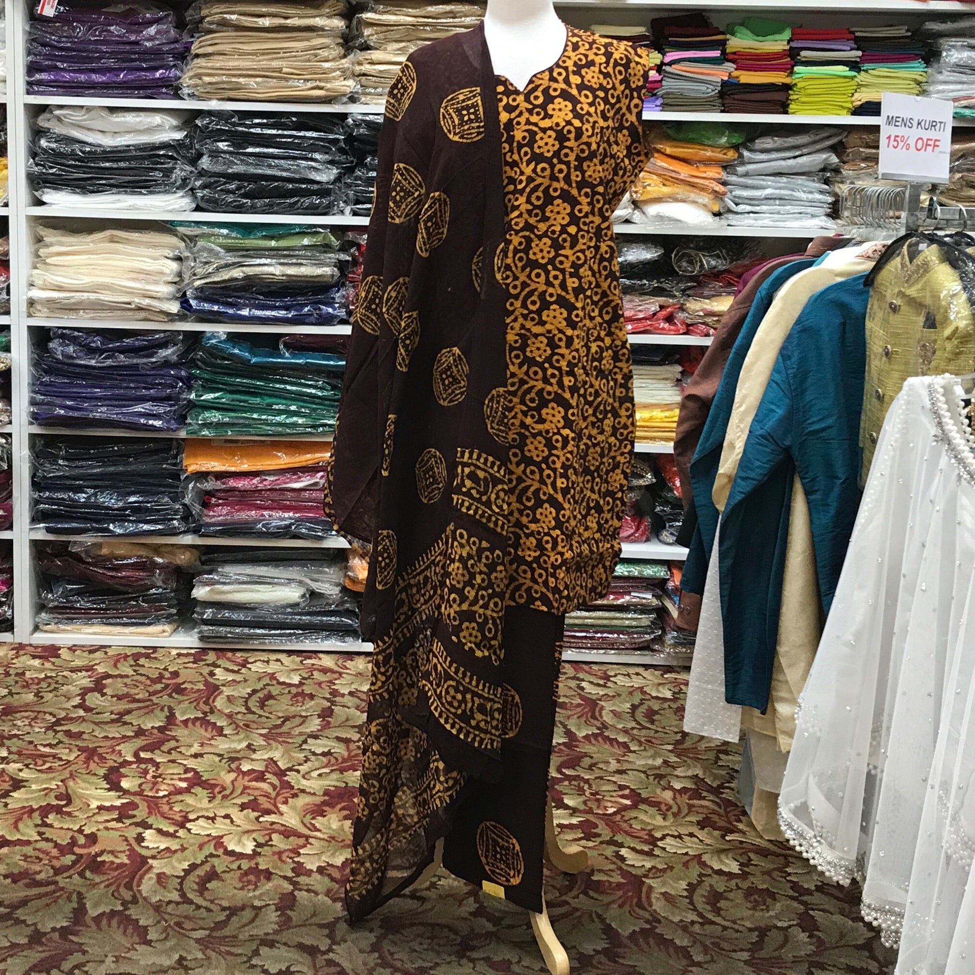 Kurta Shalwar Dupatta Size 40