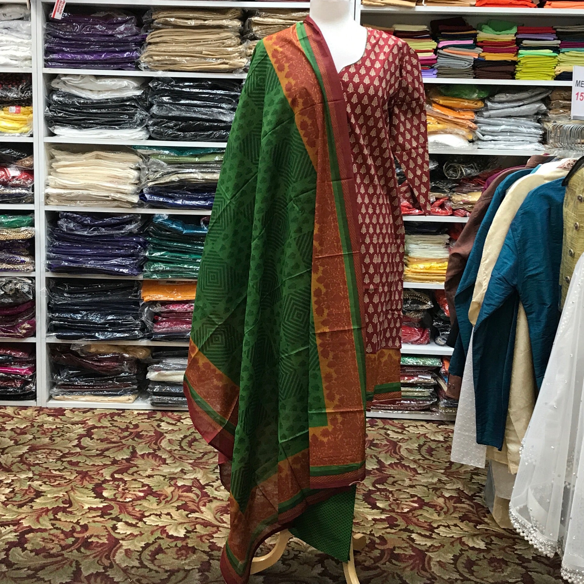 Kurta Shalwar Dupatta Size 46