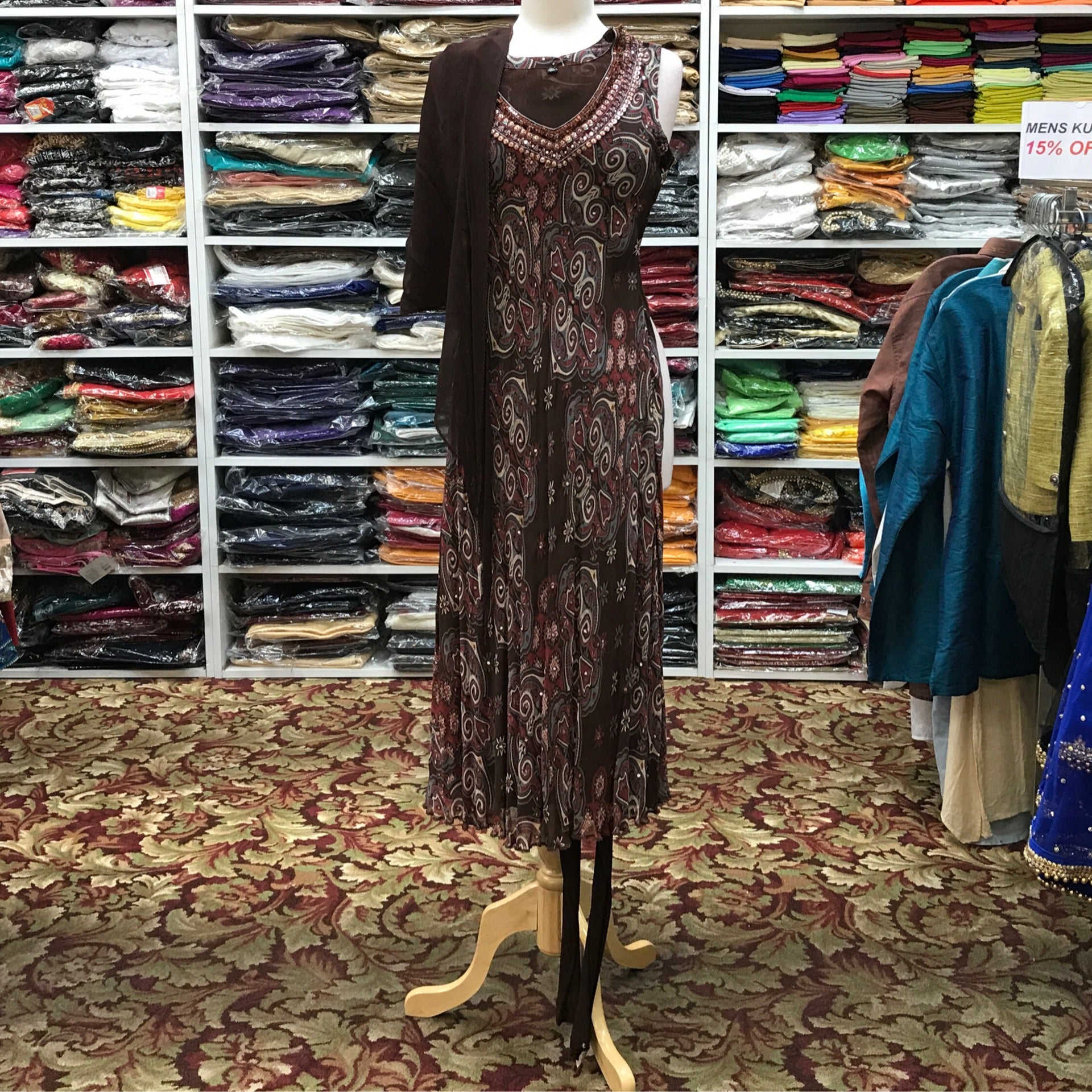 Kurta Churidar Dupatta Size 36