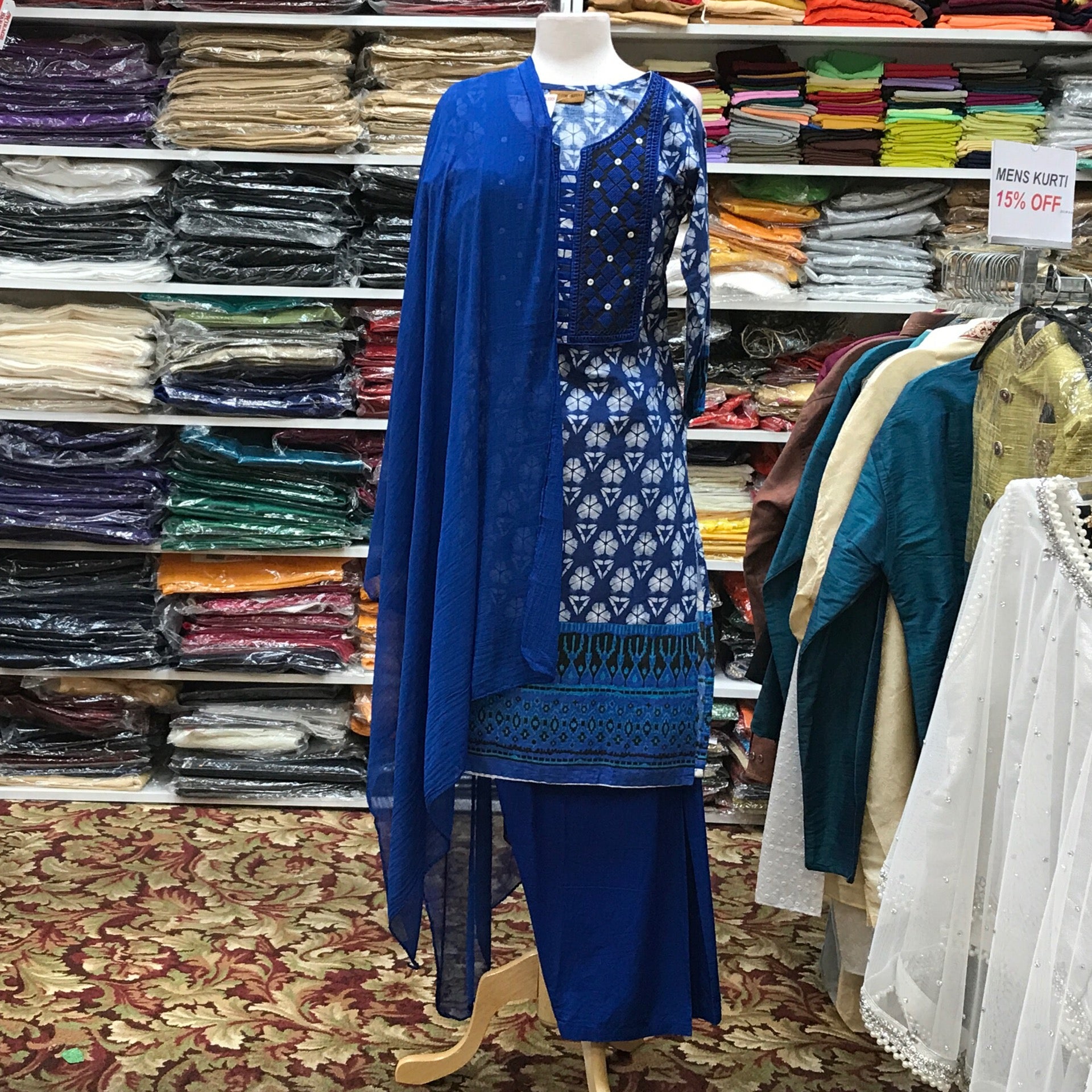 Kurta Shalwar Dupatta Size 36
