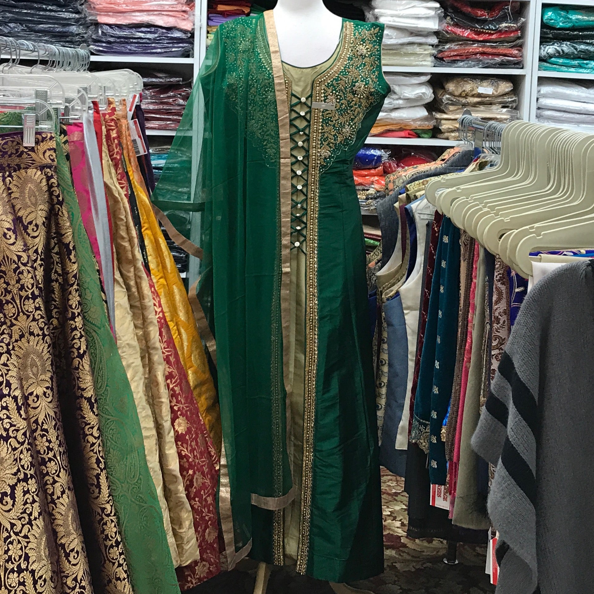ANARKALI CHURIDAR DUPATTA SIZE 46