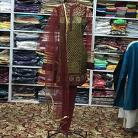 Kurta Churidar Dupatta Size 40