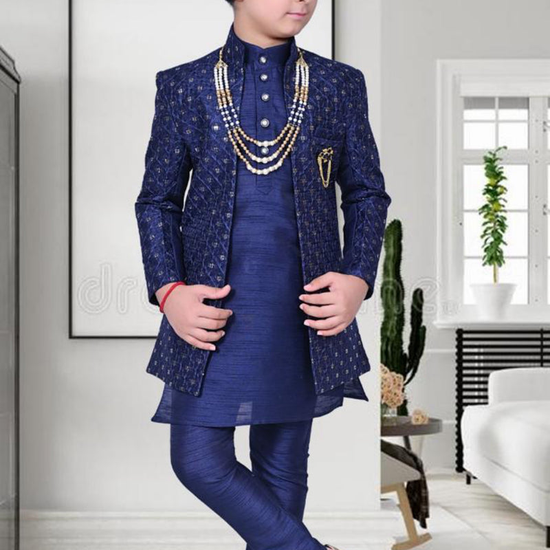 KURTA TROUSER LONG VEST BOYS