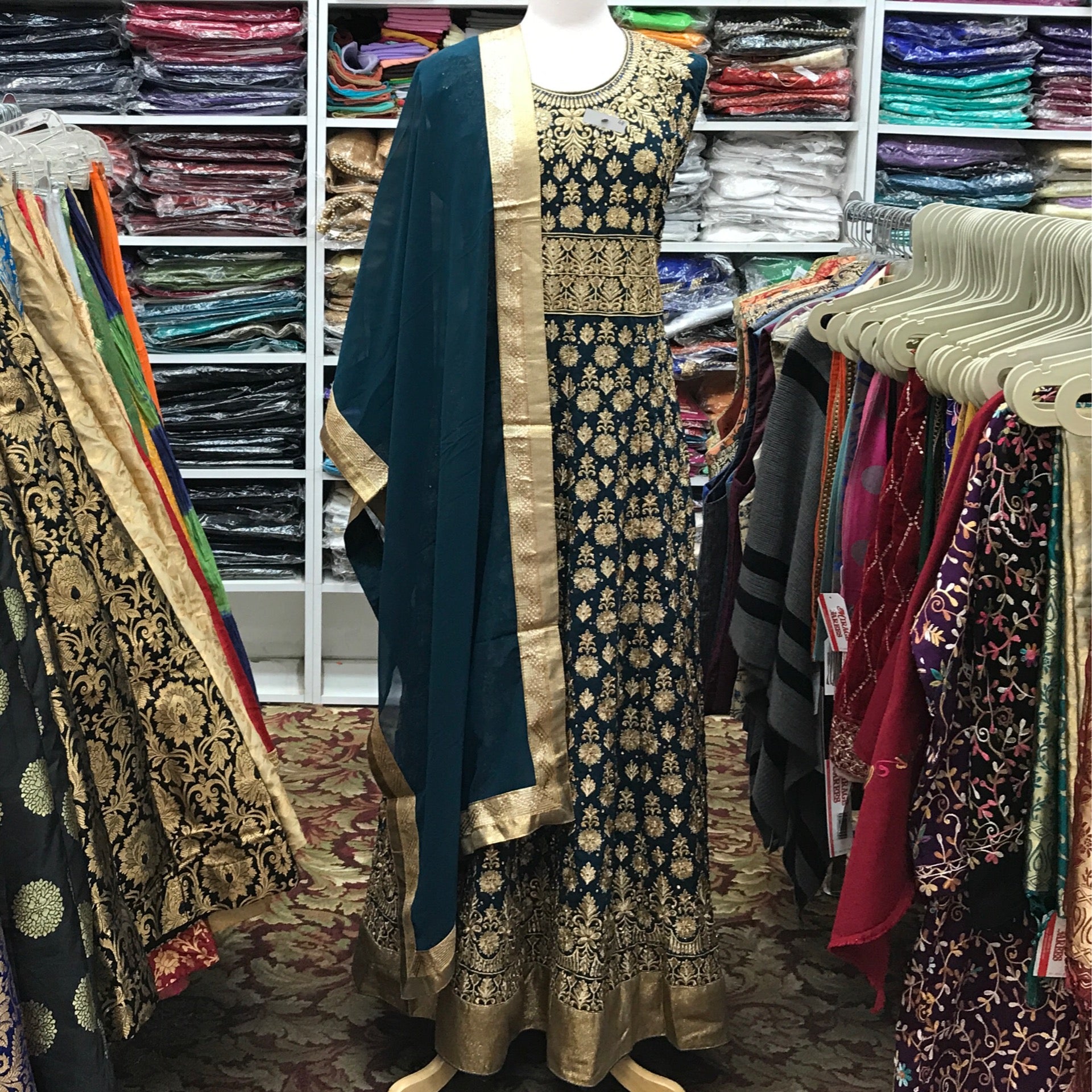 ANARKALI CHURIDAR DUPATTA SIZE 48