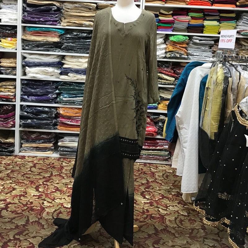 Kurta Shalwar Dupatta Size 46