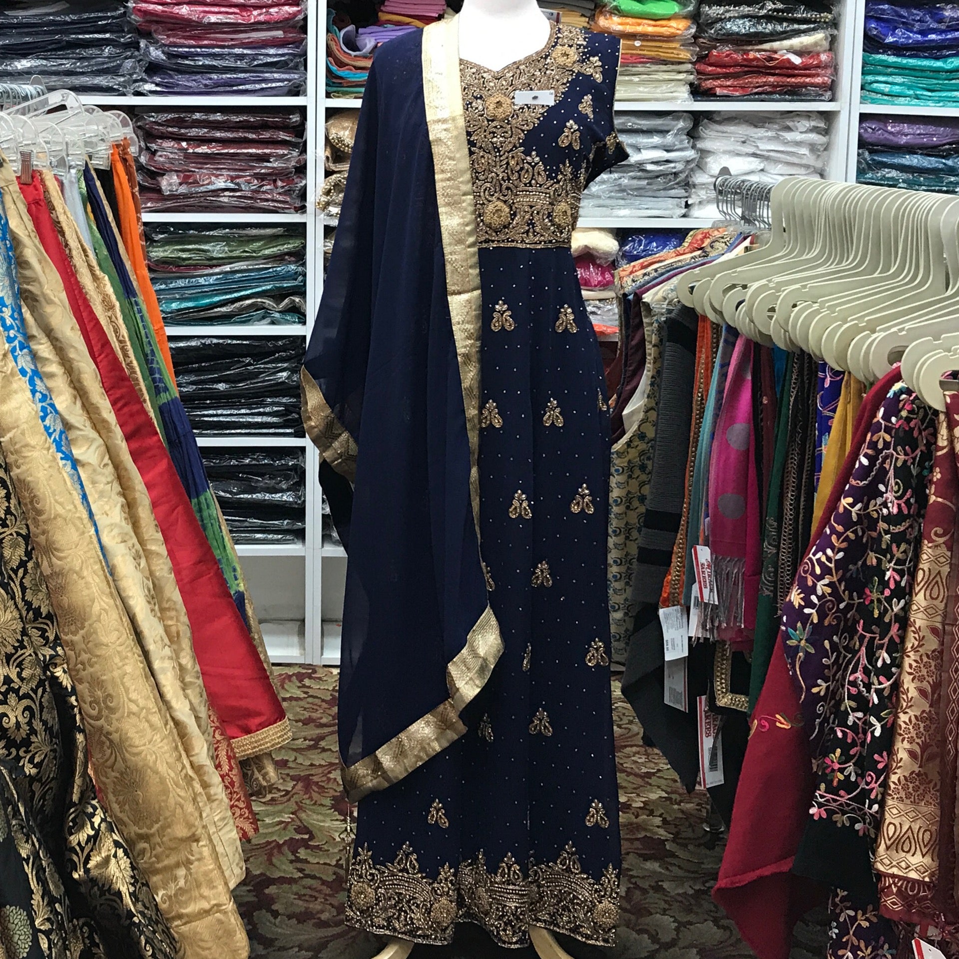 ANARKALI CHURIDAR DUPATTA SIZE 46
