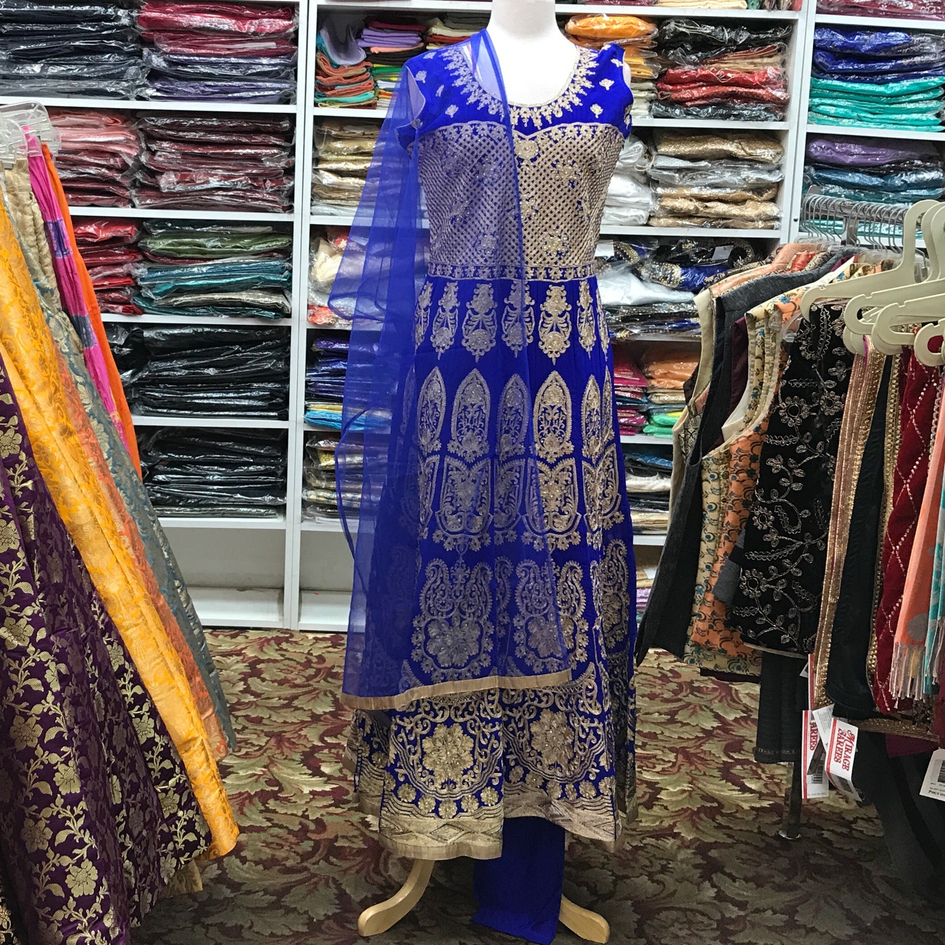 ANARKALI CHURIDAR DUPATTA SIZE 40