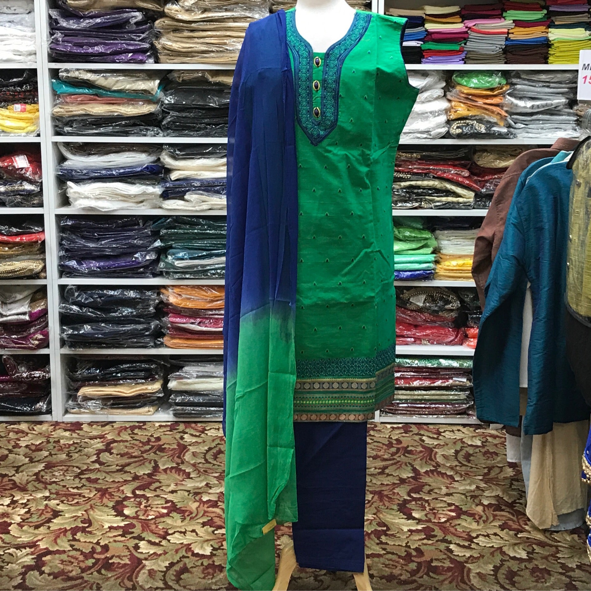 Kurta Shalwar Dupatta Size 46