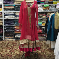 Anarkali Churidar Dupatta Size 40