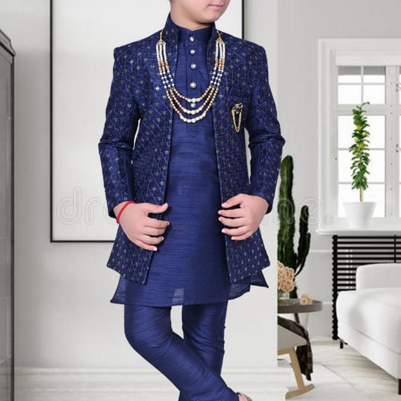 KURTA TROUSER LONG VEST BOYS