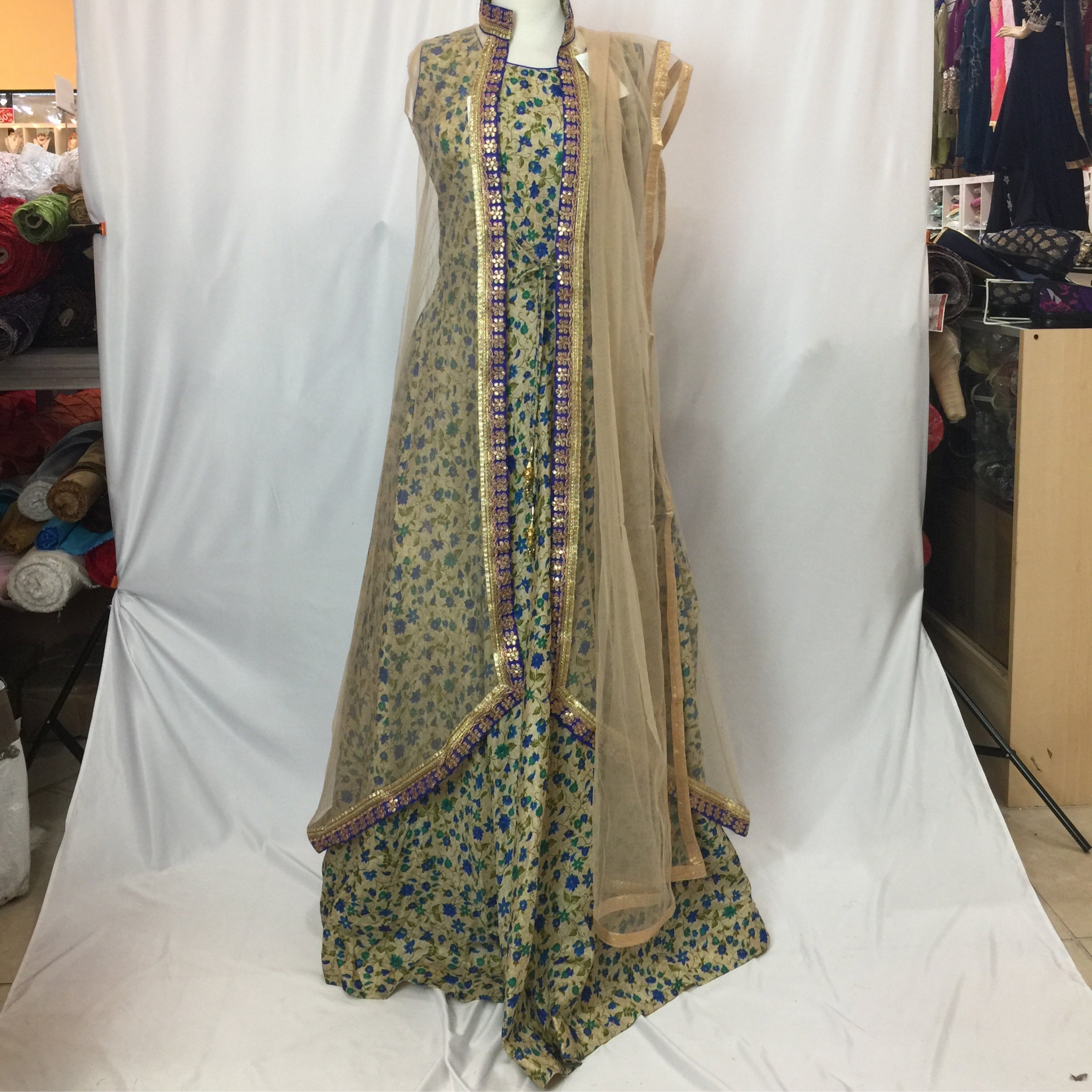 Anarkali Gown Size