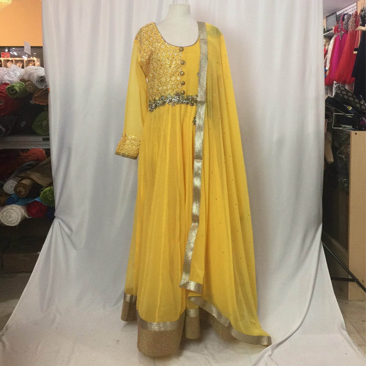 Anarkali Churidar Size 48
