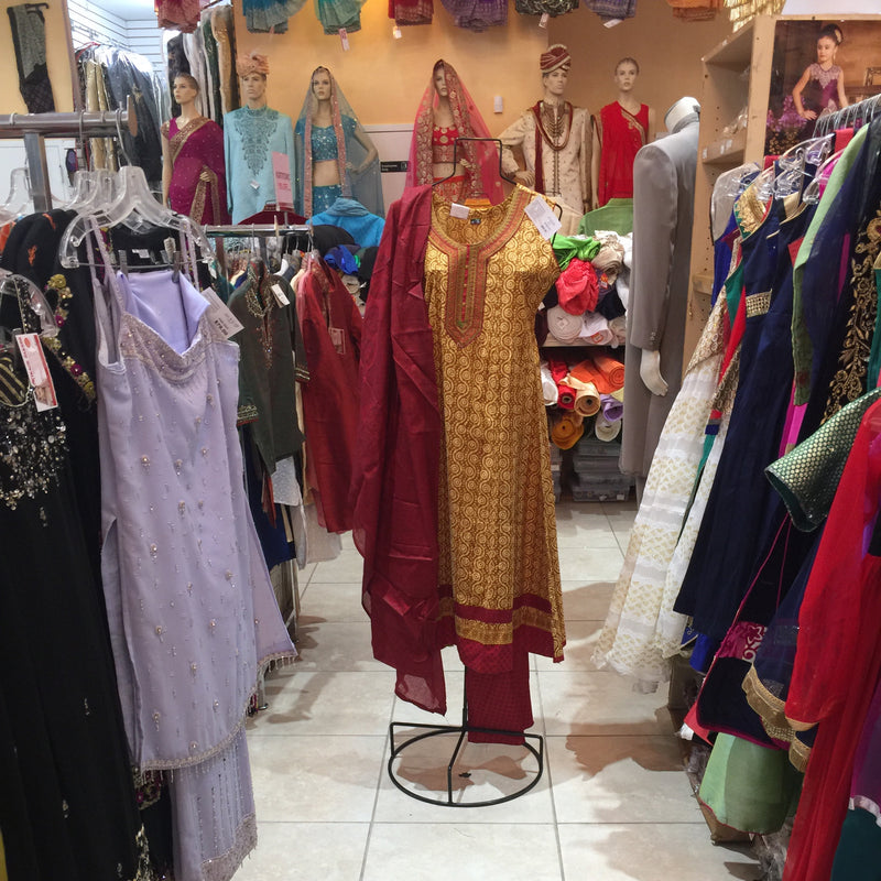 Anarkali Churidar Size 40