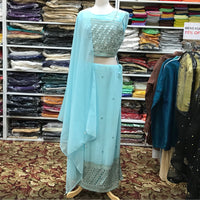 Lehenga Choli Dupatta Size 44