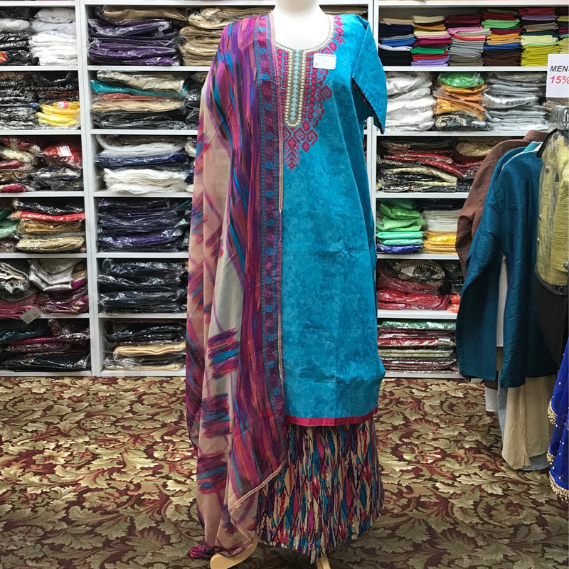 Kurta Plazo Dupatta Size 52