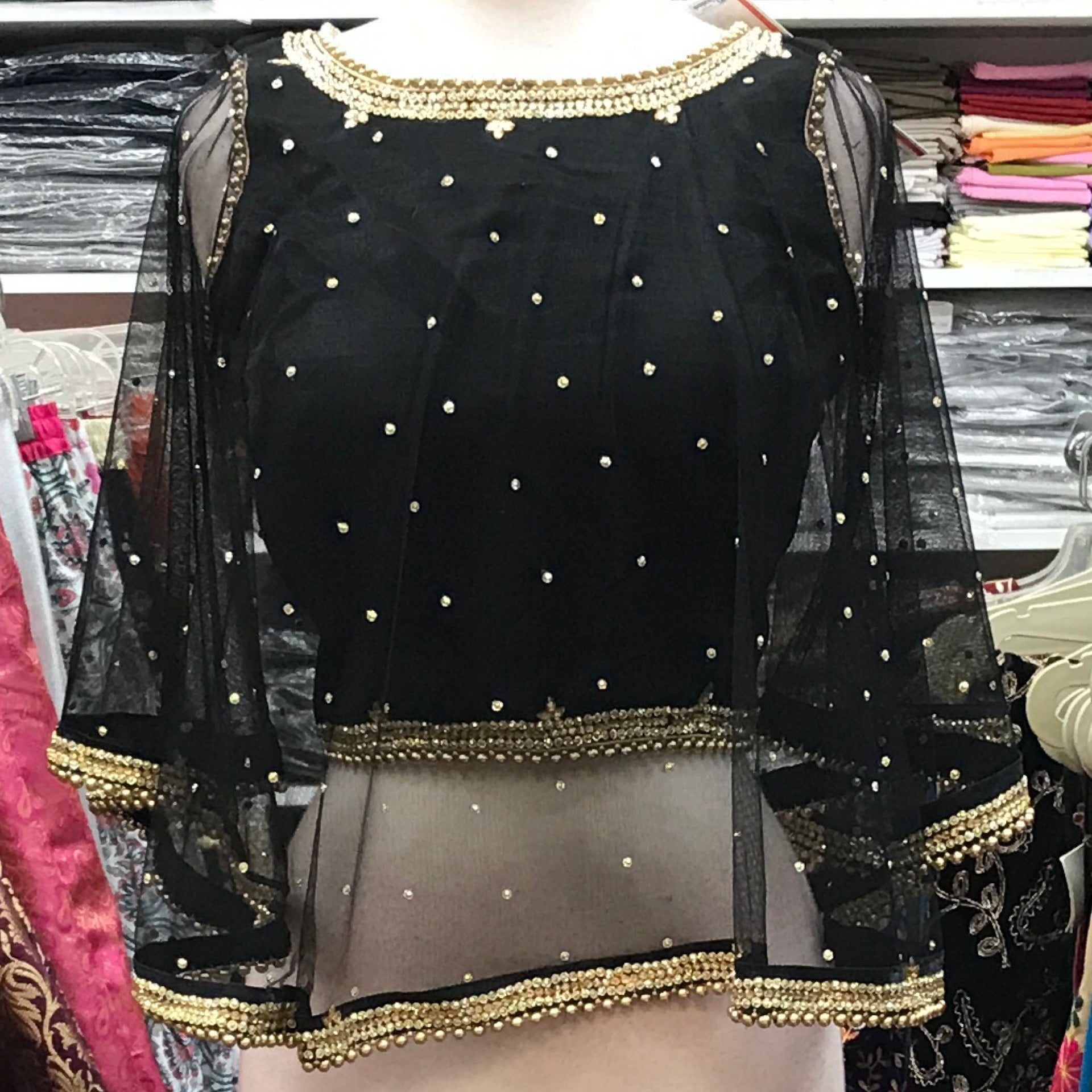 PONCHO BLOUSE SIZE 46