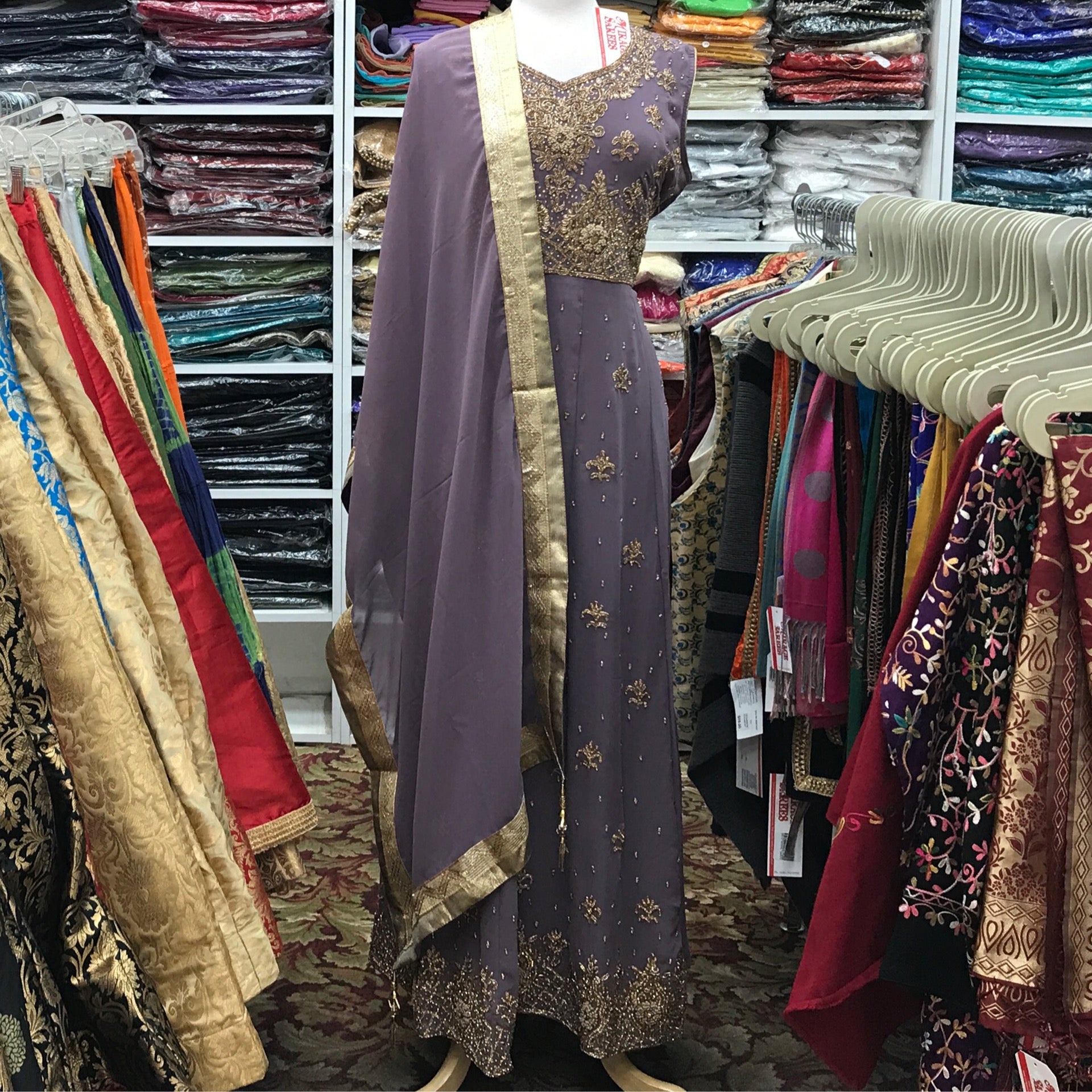 ANARKALI CHURIDAR DUPATTA SIZE 46