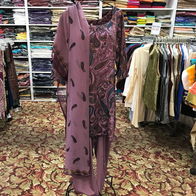 Kurta Shalwar Dupatta Size 42