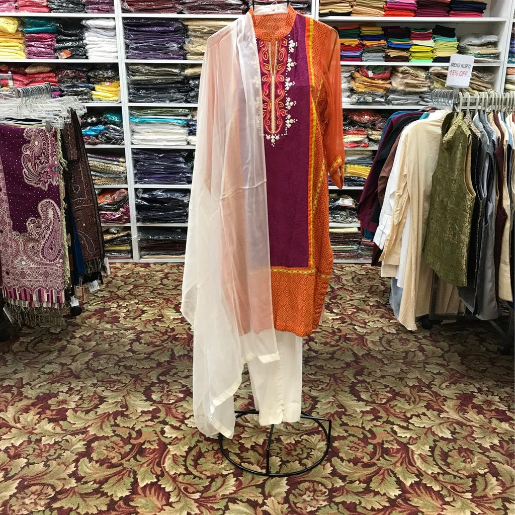 Kurta Pants Dupatta Size 46