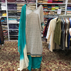 Kurta Shalwar Dupatta Size 56