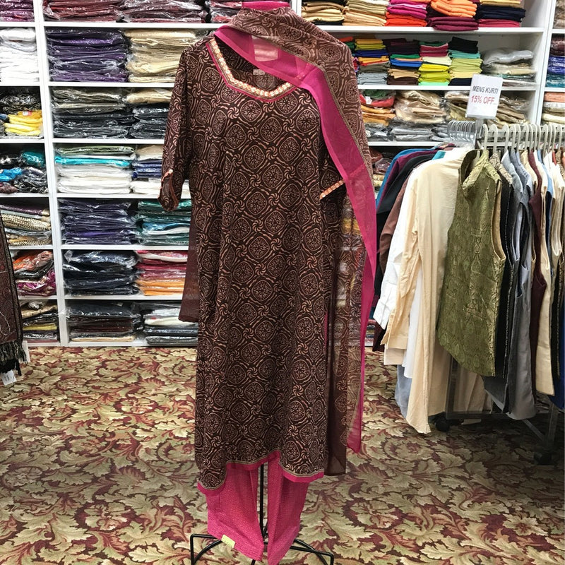 Kurta Shalwar Dupatta Size 54