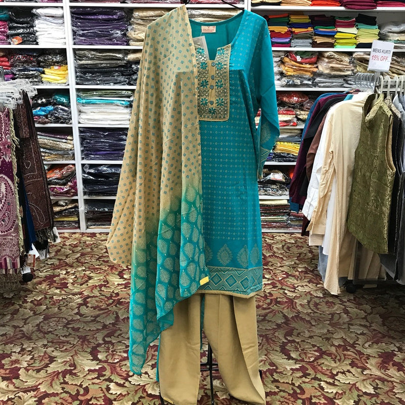 Kurta Shalwar Dupatta Size