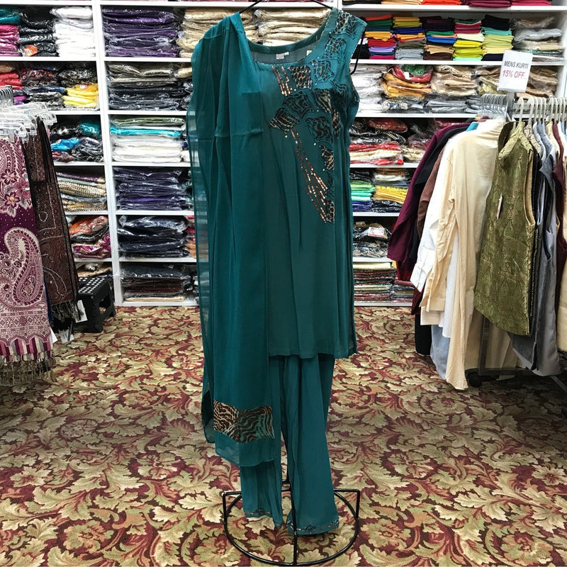 Kurta Shalwar Dupatta Size 44