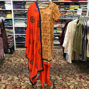 Kurta Shalwar Dupatta Size 44
