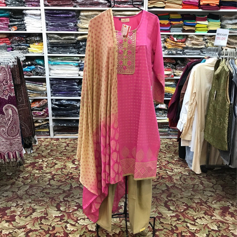 Kurta Shalwar Dupatta Size 44