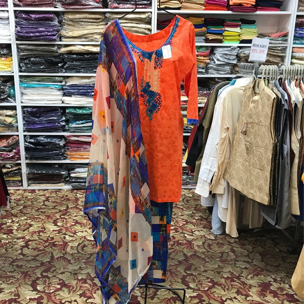 Kurta Pants Dupatta Size 40
