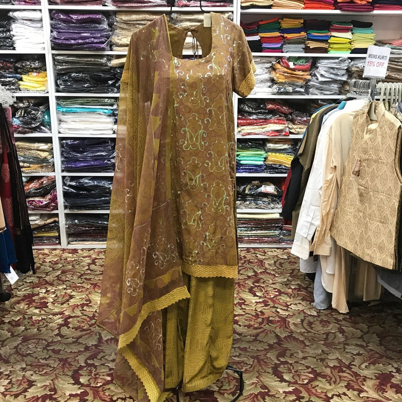 Kurta Shalwar Dupatta Size 42