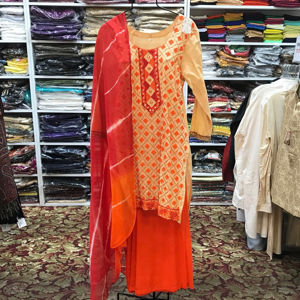 Kurta Plazo Dupatta Size 42