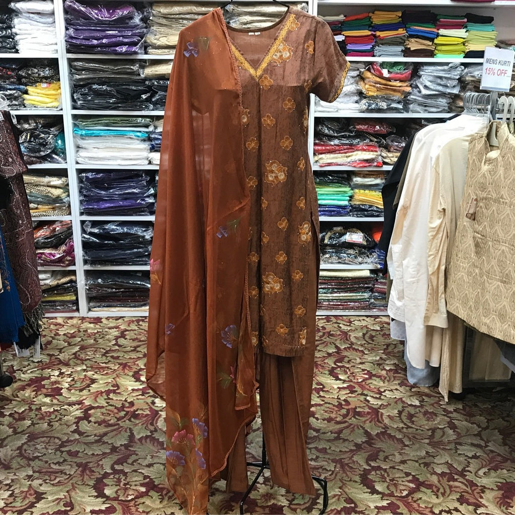 Kurta Shalwar Dupatta Size 34