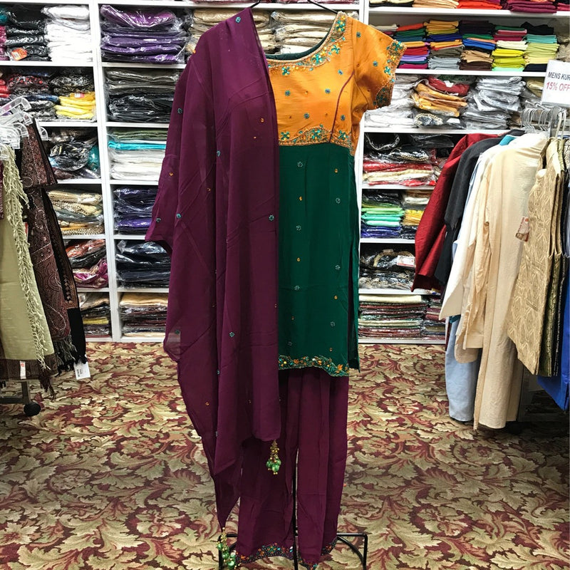 Kurta Shalwar Dupatta Size 40