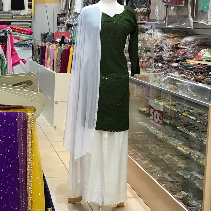 KURTA TROUSER SCARF SIZE 42