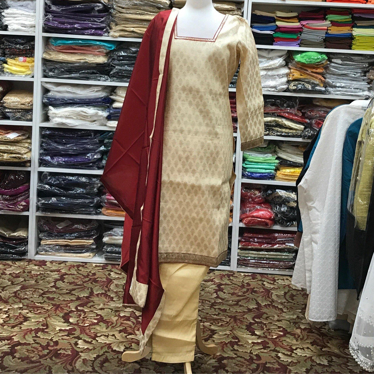 Kurta Pants Dupatta Size 42 - Mirage Sari Center