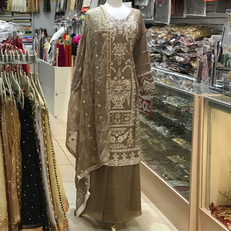 KURTA TROUSER SCARF, SIZE 42