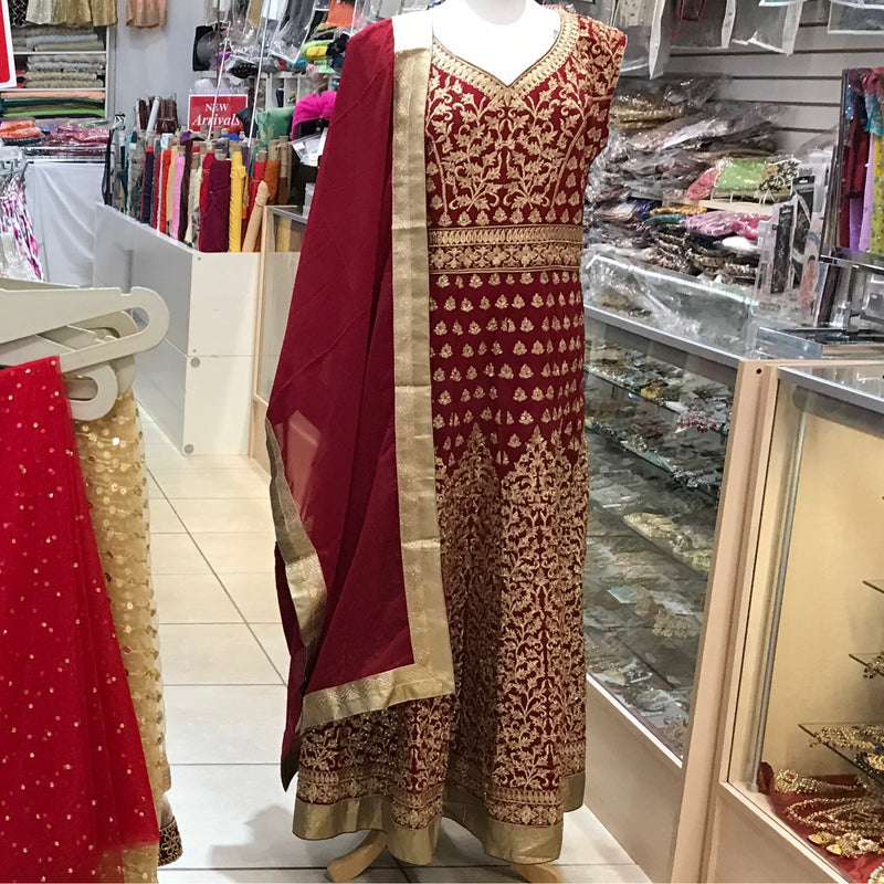 ANARKALI GOWN, SIZE 50