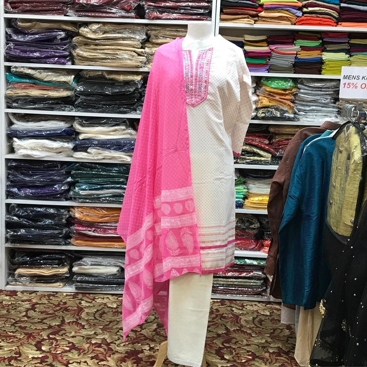 Kurta Shalwar Dupatta Size 38 - Mirage Sari Center