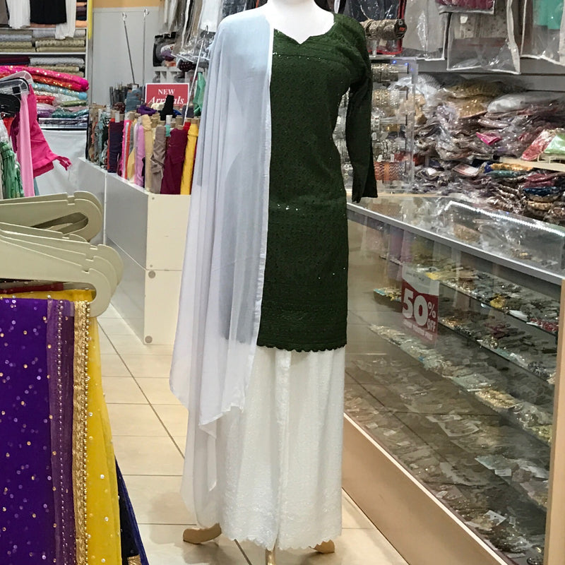 KURTA TROUSER SCARF SIZE 44