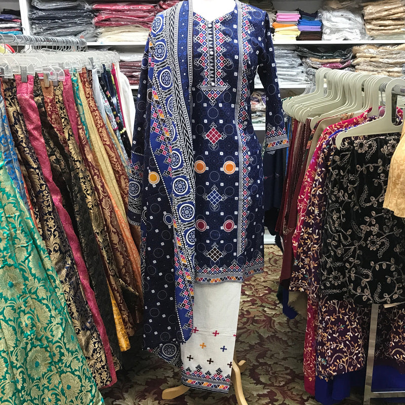 KURTA TROUSER SCARF SIZE 44