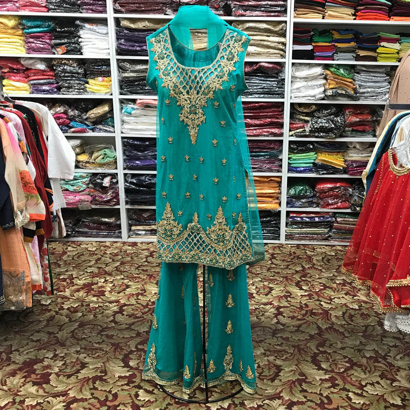 Kurta Plazo Dupatta Size 40