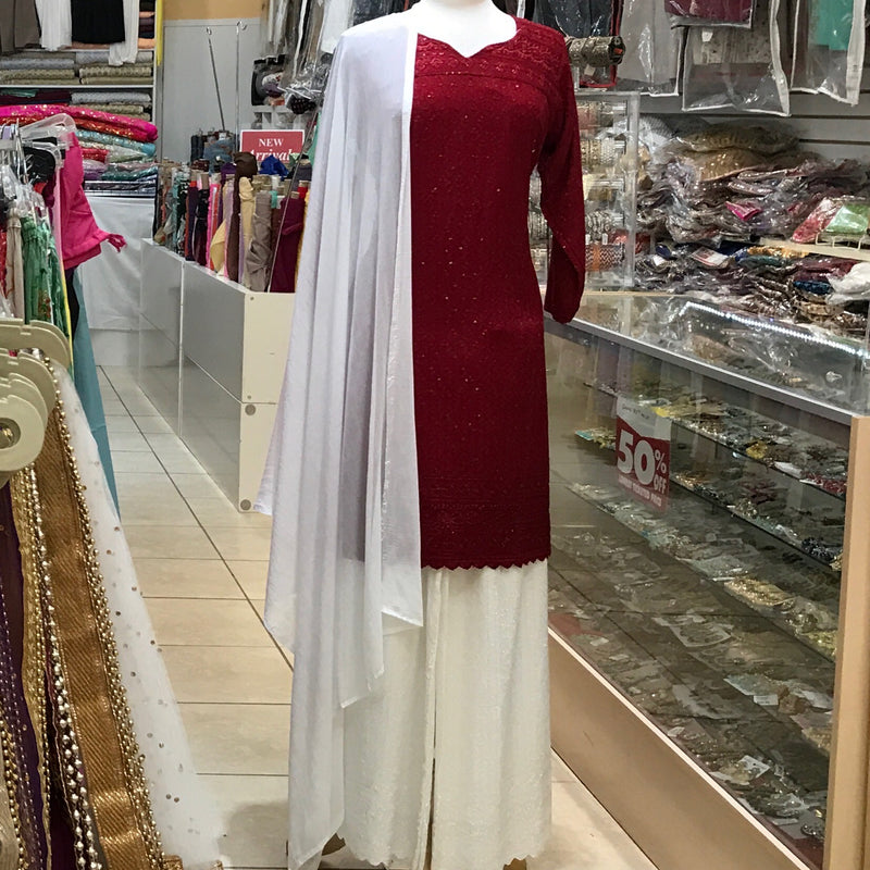 KURTA TROUSER SCARF SIZE 38