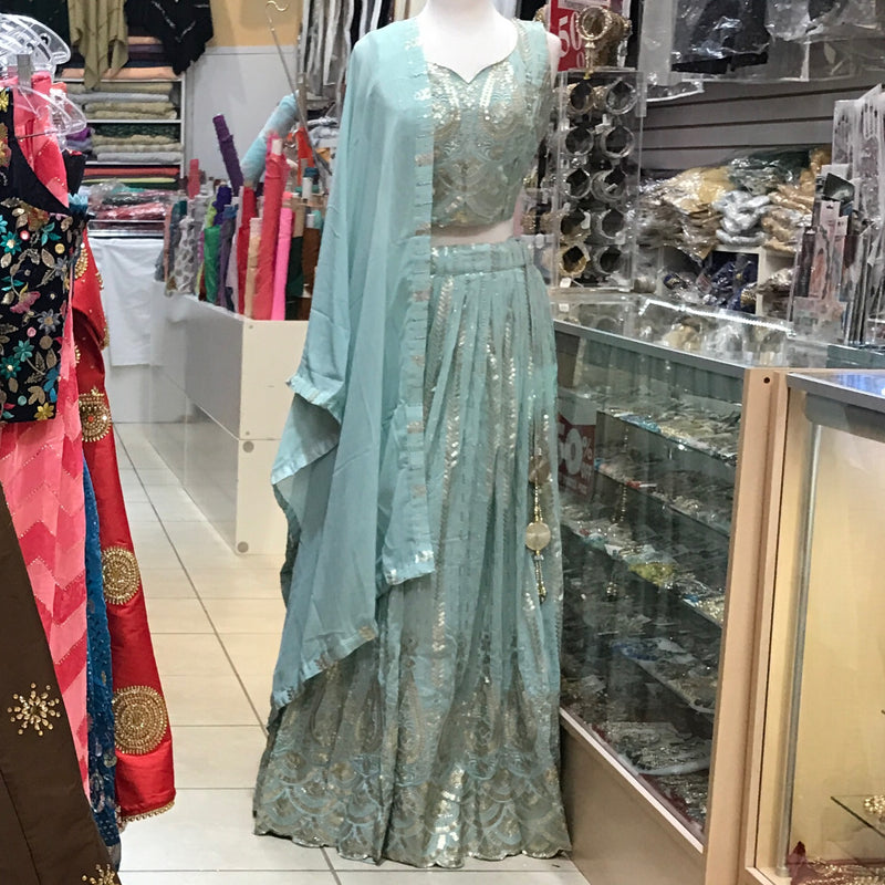 LEHENGA CHOLI SCARF