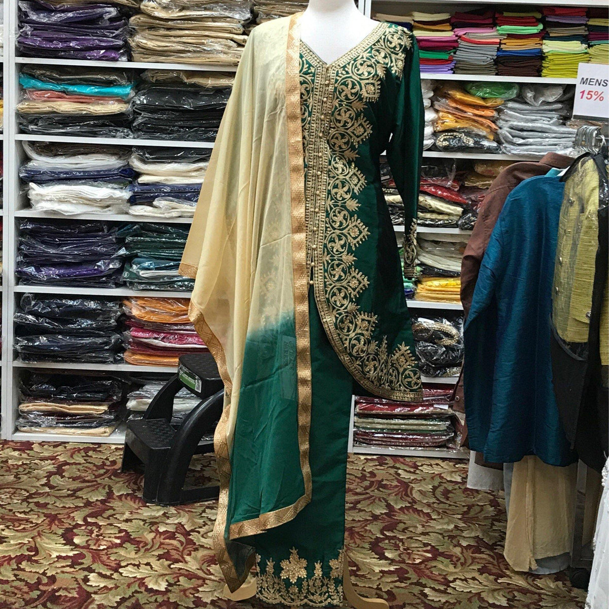 Kurta Pants Dupatta Size 50 - Mirage Sari Center